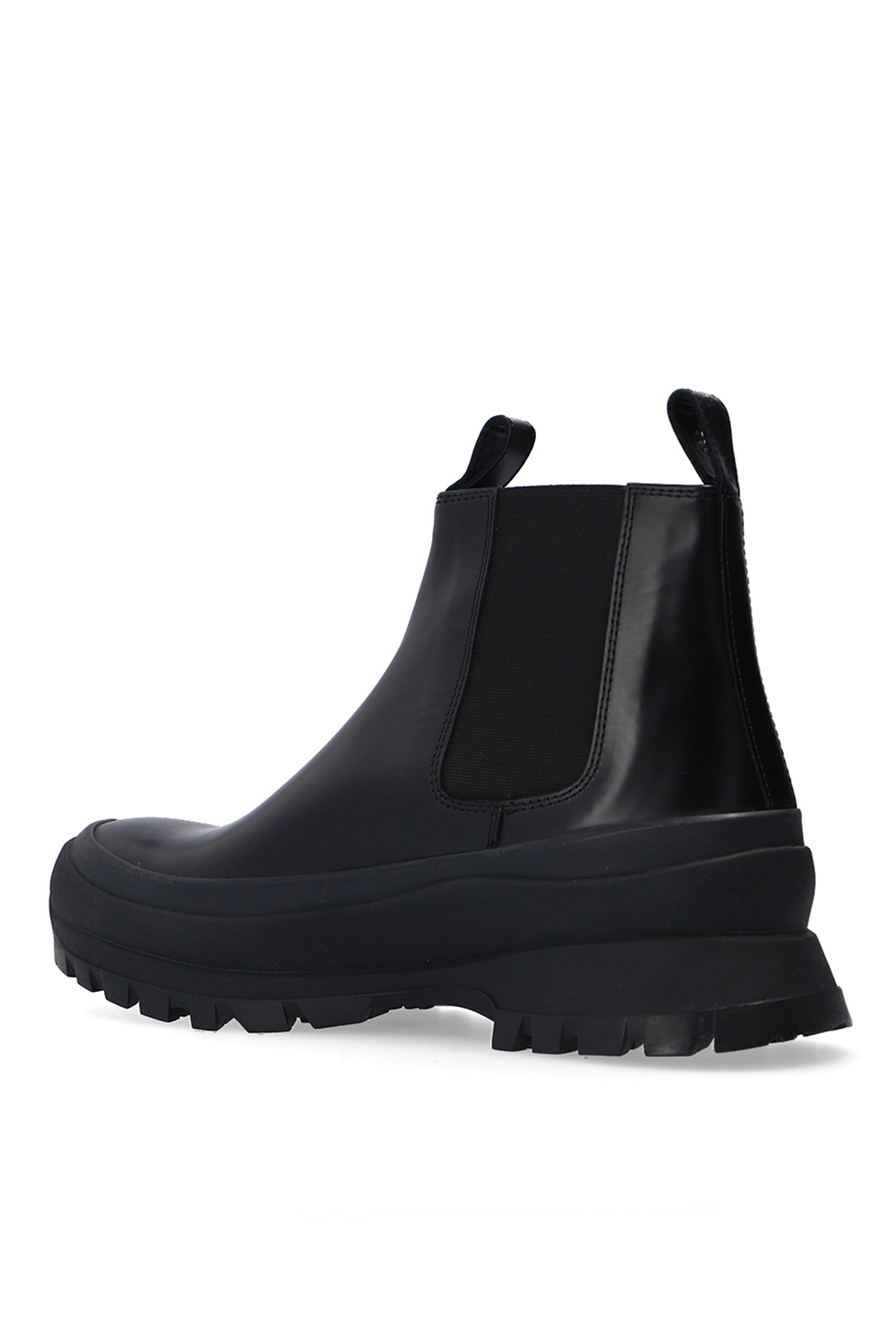 JIL SANDER Leather Chelsea boots